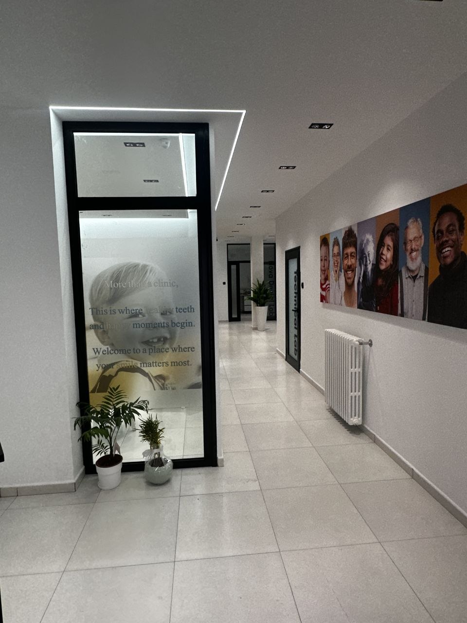 Décoration intérieure de la clinique